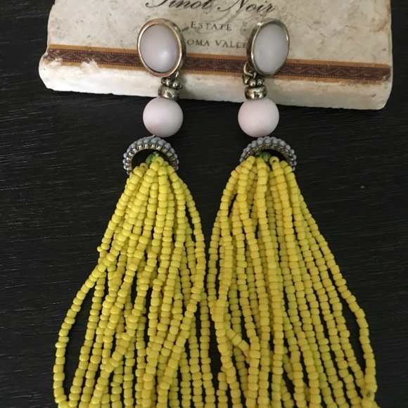 Babble Bar long tassel earrings - Picture 3 of 7